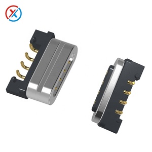 Небольшой Магнитный пружинный штыревой разъем 2,0 мм 4-битный кольцевой магнит и 10-контактный Магнитный пружинный игольчатый разъем - Product Image 4
