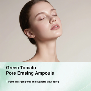 Sérum Visage Hydratant et Raffermissant à l'Acide Hyaluronique et Tomate Verte Effet Minimisation Instantanée des Pores Marque Blanche - Product Image 5