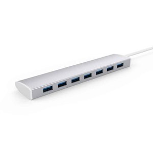 Sıcak satış 7-Port ince alüminyum <span class=keywords><strong>USB</strong></span> 3.0 <span class=keywords><strong>Hub</strong></span> 5Gbps veri transferi şarj Splitter fonksiyonu <span class=keywords><strong>Ethernet</strong></span> kullanımı için 3.0/2.0 <span class=keywords><strong>USB</strong></span> <span class=keywords><strong>Hub</strong></span> stok - Product Image 6