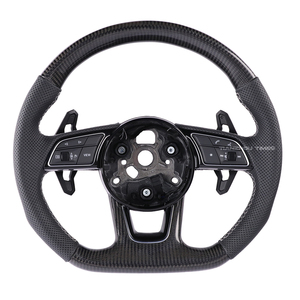 Volante de Fibra de Carbono B9 de Calidad OEM para <span class=keywords><strong>Audi</strong></span> con Palanca de Cambios para <span class=keywords><strong>Audi</strong></span> <span class=keywords><strong>A3</strong></span> A4 A4L S4 RS4 A5 S5 RS5 A6L A7 Q2L Q3 Q5 Q5L Q7 - Product Image 1