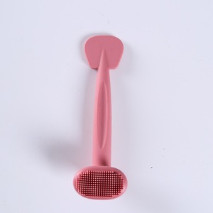 Pinceau applicateur de masque facial en silicone double tête tendance avec grattoir à boue, outil de nettoyage du visage à ouverture facile, sac inclus - Product Image 6