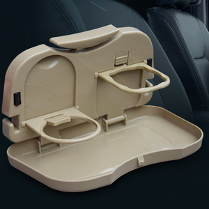 Organisateur de <span class=keywords><strong>voiture</strong></span> multifonctionnel Offre Spéciale plateau de rangement pliable pour siège arrière <span class=keywords><strong>avec</strong></span> porte-gobelet pour tasses, tablettes, aliments et boissons - Product Image 4