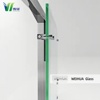 Garde-corps en verre à impact de sécurité 8mm 10mm 12mm Balustrade en verre sandwich PVB laminé trempé