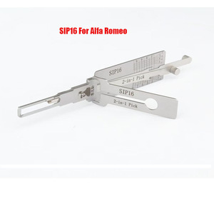 2024 herramientas Lishi originales SIP16 2 en 1 para Alfa Romeo Car Auto Lock Pick herramientas de cerrajería - Product Image 2
