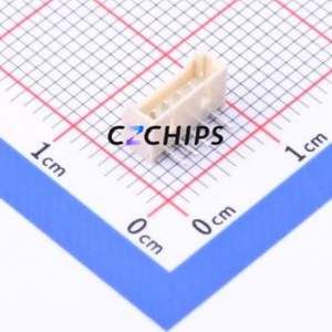 HC-1.25-5AW Wire-to-Board Pin Header Bent Lead Through Hole,P=1.25mm Connector 1x5P 1.25mm Right Angle Insert PicoBlade MX 1.25 - Product Image 1