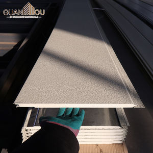 Paneles <span class=keywords><strong>de</strong></span> Pared Prefabricados con Aislamiento Térmico, Estructura <span class=keywords><strong>de</strong></span> Acero Ligero, Panel Sándwich, Instalación Rápida, Paneles <span class=keywords><strong>de</strong></span> PU - Product Image 3