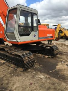 Excavatrice sur chenilles d'occasion Hitachi EX200-1 de 10 tonnes avec pompe et moteur KYB, moteur Fawde, machines de construction de haute qualité - Product Image 2