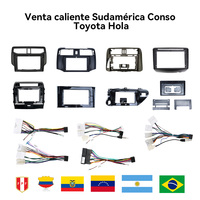 Marco de Consola Sudamericana para Modelos Hyundai, Kia, Toyota, Mazda, Chevrolet, Mitsubishi, Panel de Tablero, Accesorios para Reproductor de DVD