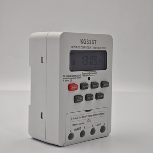 Smart Digital Astronomical <strong>Timer</strong> <strong>Switch</strong> 7 Days Battery Powered 40A 250V IP20 Electrical Time <strong>Controller</strong> - Product Image 2
