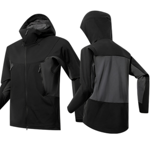 Chaqueta de Senderismo Softshell Personalizada, Ecológica y Sostenible para Hombre, Chaqueta de Trekking Impermeable y Cortavientos para Deportes al Aire Libre - Product Image 6