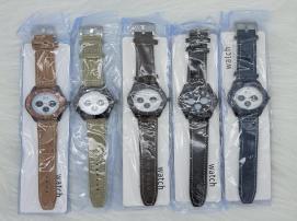 Smartwatch Hyf Fashion con Cinturino in Pelle Multicolore, Cassa Rotonda in Plastica, Bluetooth, Unisex - Product Image 1