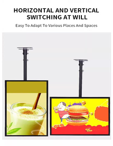 Nhà máy tùy chỉnh <span class=keywords><strong>LED</strong></span> <span class=keywords><strong>Backlit</strong></span> Movie Poster ánh sáng hộp cà phê cửa hàng nhà hàng Bảng Menu hiển thị Khung điều chỉnh quảng cáo hộp Đèn - Product Image 2