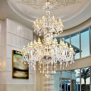 European Style Luxury Crystal Chandelier Multi Head E14 <b>LED</b> <b>Light</b> For Living Room Bedroom Dining Room - Product Image 3