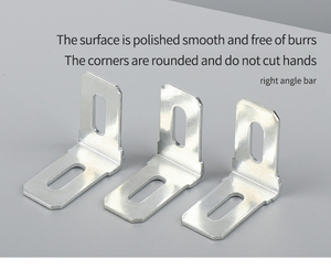 Hardware L-Form Regal faltbare Winkelhalterung einstellbare Kunststoff-Winkelhalterung - Product Image 4