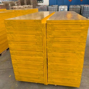 Panneau de coffrage en bois massif 3 plis jaune, facile à manipuler, <span class=keywords><strong>prix</strong></span> de gros usine - Product Image 2