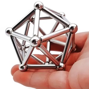 Fabricante con 25 Años de Experiencia, Venta al por Mayor de Juguetes Magnéticos de Neodimio Coloridos, Palitos y <span class=keywords><strong>Bolas</strong></span> Magnéticas - Product Image 1