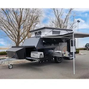 Australian caravan made In China New caravan trailer camper Mobile Home caravan With Solar Panel