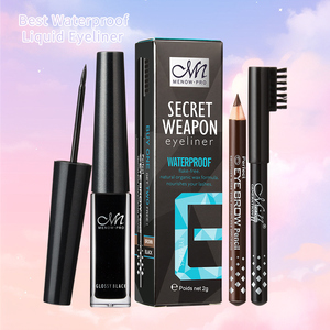 Menow E401 OEM/ODM Marque Privée Eyeliner Certifié Halal, Imperméable 24h, Résistant à l'Huile, Végan, Longue Tenue, Façonnant et Nourrissant - Product Image 1