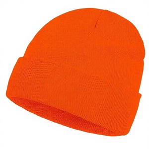 Gorro de Punto de Invierno al por Mayor, Gorro con Logo Personalizado, Gorro Cálido con Puño, Gorro Unisex de Punto Acanalado, Gorro de Invierno con Bordado Personalizado - Product Image 1