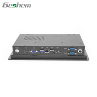 Panel PC Táctil Industrial de Alta Calidad con Pantalla Capacitiva de 10 Pulgadas J1900 Integrado, Compatible con Win7/10/Linux para Sistemas de Control