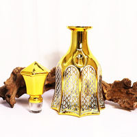 Flacon de parfum décoratif en verre vide de 150 ml, personnalisé avec impression UV, pour l'huile d'oud, de qualité supérieure
