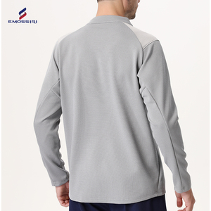 Atacado Custom Bordado Logo Casual Treino Ginásio Jogging Treinamento Jogging Wear Sportswear Poliéster Treino para Homens B670 - Product Image 2