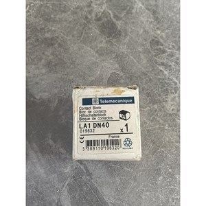 Bloc de contact Telemecanique La1 Dn40, module auxiliaire de contrôle industriel, France - Product Image 1