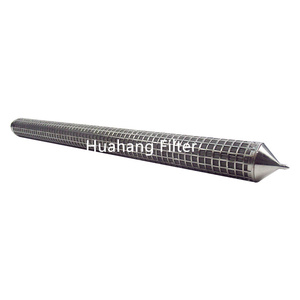 Huahang Motor de filtración de alta eficiencia Filtro hidráulico de metal sinterizado de acero inoxidable - Product Image 2