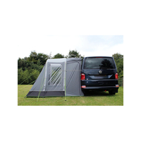 Auvent latéral gonflable de luxe pour minivan, portable, en polyester 190T, >3000mm, imperméable, résistant aux UV, double couche, à montage rapide