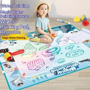 Tavola Magica per Disegno ad Acqua, Lavagna per Bambini con Scrittura e Pittura Riutilizzabile, Set Colori per Graffiti - Product Image 2