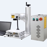 Meilleures ventes 20w 30w 50w 70w 100w 2d 3d Machine de marquage laser à fibre de bureau avec marqueur laser à bas prix
