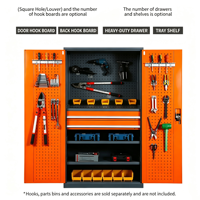 Armoire à outils robuste pour atelier, réparation automobile, usine, armoire de rangement métallique, boîte à outils, armoire à tiroirs épaissie