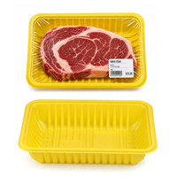 Barquette à viande jetable en PP, emballage blister recyclable, sur mesure, vente en gros pour supermarchés et détaillants