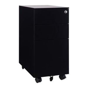 Gabinetes Móviles Modernos de Acero con Apertura Lateral y 3 Cajones, Personalizables, para Uso en Hoteles y Familias, Muebles Comerciales Duraderos - Product Image 4