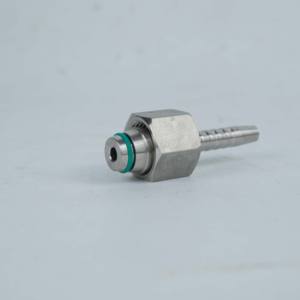 ข้อต่อสายไฮดรอลิกแบบใช้ซ้ำได้ ทำจากสแตนเลส ทนแรงดันสูง แบบ JIC ตัวผู้ แปลงจาก BSP เป็น JIC - Product Image 4