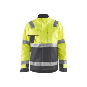 BLAKLADER-Veste haute visibilité 406418113396XXXL Jaune/Gris moyen-EAN 7330509674512 HI-VIS WORKWEAR - Product Image 1