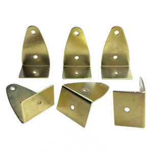 Support plat pour cadre photo, taille moyenne, en alliage d'aluminium doré, pour accrocher les photos - Product Image 3