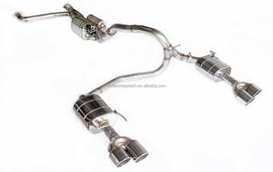 ระบบแคทเทอร์สำหรับ Y62รถยนต์ Nissan <span class=keywords><strong>Patrol</strong></span> 5.6L V8ท่อไอเสียพร้อมรีโมทควบคุม - Product Image 5