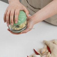 2021 Nieuwe Gemaakt Krachtige Hand Held Vruchten Noten Kruiden Ui Knoflook Handleiding Chopper Mini Slicer Groente Voedsel Choppers Saus Blender
