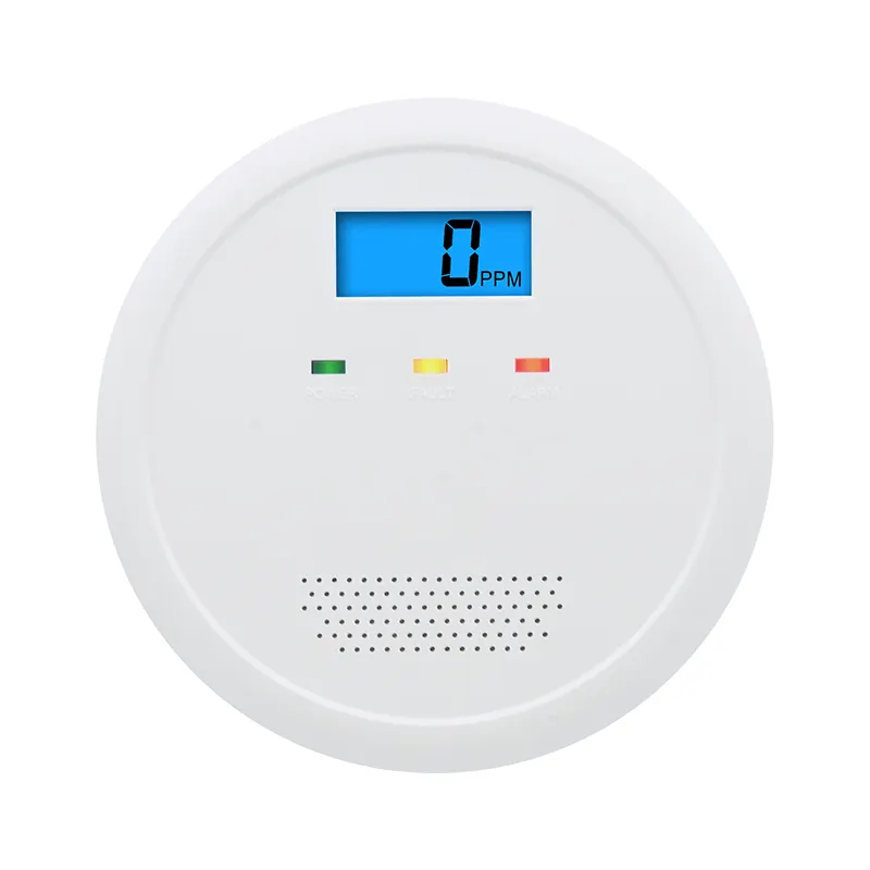 85Db Co Gas Alarmsysteem Detector Co Sensoren Onafhankelijke Brandalarm Koolmonoxide Detector Alarm Met Digitale Lcd-scherm