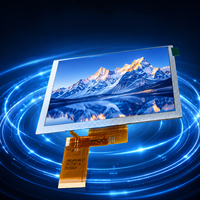 5 Zoll TFT IPS LED LCD Panel mit 800x480 Auflösung 500 Nits Helligkeit RGB 40-PIN Schnittstelle