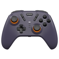 Volant de jeu sans fil BT Mingpin S821 Pro pour multi-plateformes, batterie 600 mAh, moteur à vibration, gyroscope six axes