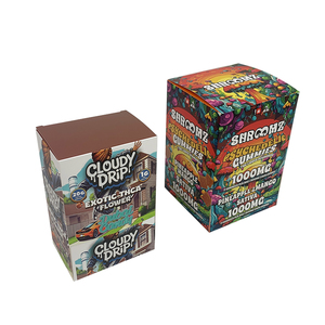 Caja de Exhibición de Papel Personalizada, Caja de Exhibición de Papel Kraft Ecológica para Mostrador PDQ, Caja de Exhibición de Papel Personalizada al por Mayor para Dulces - Product Image 4