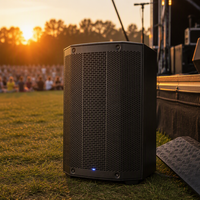 Haut-parleur actif portable de 15 pouces à batterie, 250W, en titane, pour divertissement, bars et fêtes en plein air - Prix usine