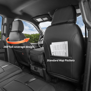 Coprisedili in Pelle per Pickup Fuoristrada, per <span class=keywords><strong>Ford</strong></span> F150 2025, Coprisedili XL XLT, Coprisedili per Auto di Lusso, Interni Auto di Prestigio - Product Image 4
