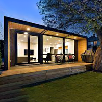 Bâtiment de bureau préfabriqué en acier léger à faible coût, conteneur détachable, design moderne, respirant et personnalisable