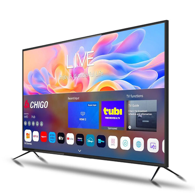 Buy Now Big Screen Led 4k Televisions 50 55 75 85 100 110 120 Inch With Bluetooth Hdr Ultra Hd Display Television Led Smart Tv