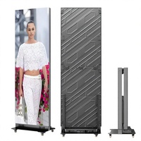 Afficheur numérique LED ultra-fin 43 mm, 80 pouces, P1.53, P1.86, P2.5, 3840 Hz, contraste élevé 4000:1, écran publicitaire pour centre commercial