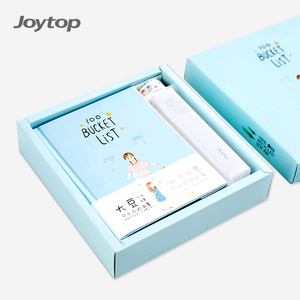 Joytop 7246 Custom 100 Bucket List <strong>Stationery</strong> <strong>Set</strong> / Planner <strong>Set</strong> Gift <strong>Set</strong> Wish Record Popular <strong>Girls</strong> Soy Ink Printing - Product Image 1