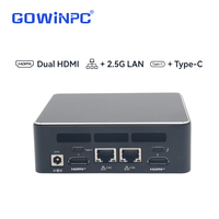 Mini PC Routeur Haute Vitesse Intel Core I5-1335U SSD DDR5 RAM Windows 10 LAN RJ45 SFP Pare-feu Ordinateur Industriel Sans Ventilateur